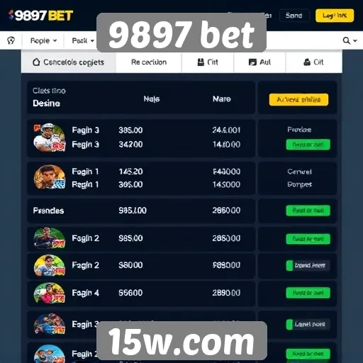 Novas funcionalidades da plataforma 9897 bet
